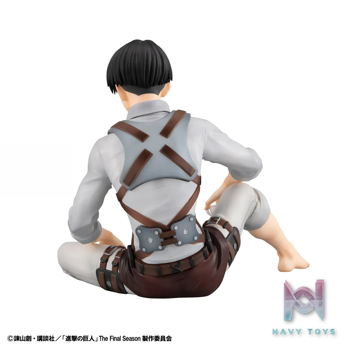 MegaHouse – G.E.M. Series Attack on Titan Palm Size Eren X Captain Levi Complete Figure (Licensed)