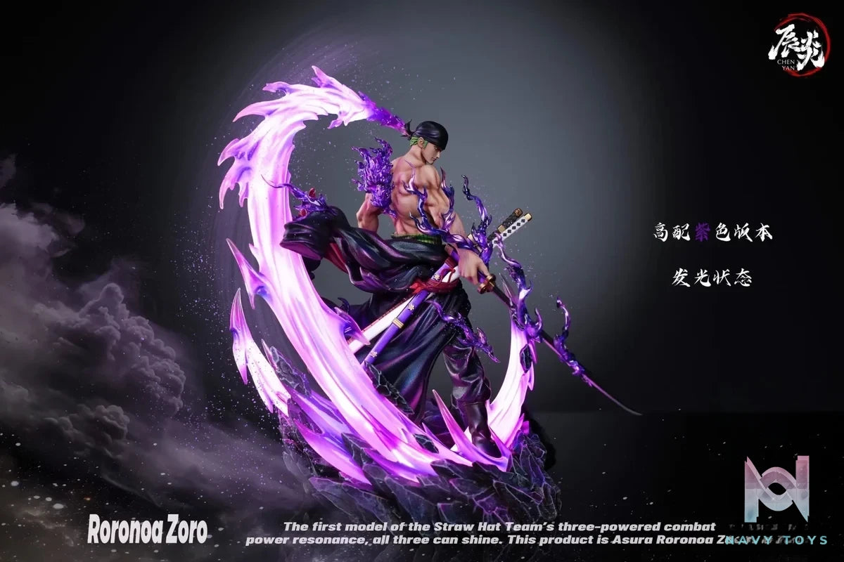 CHENYAN Studio - One Piece The Trio's Resonance 1 Roronoa Zoro resin statue Navy Toys anime figure