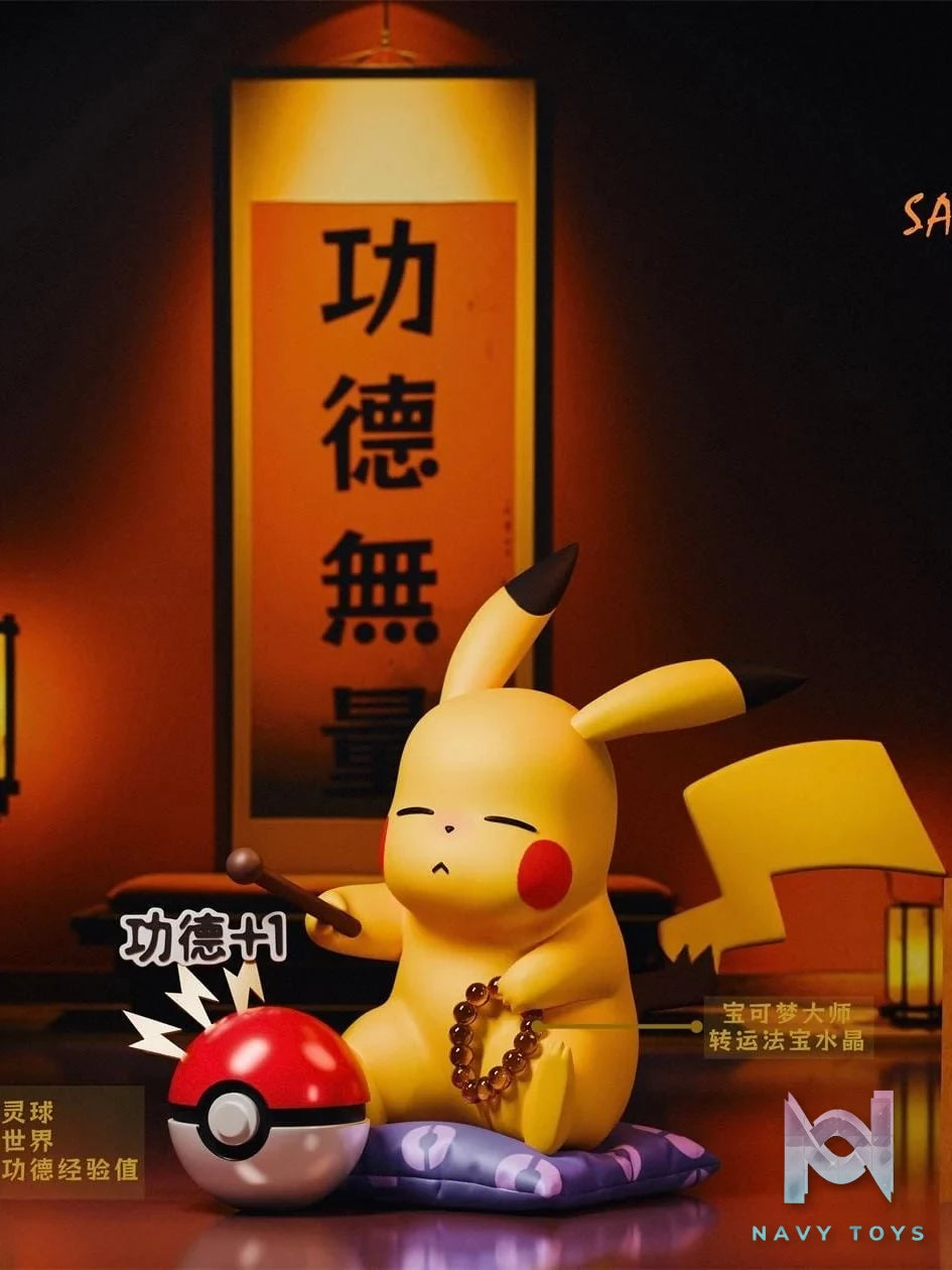Pokemon Tapping the Mokugyo - Pokemon - SAKURA Studio resin statue Sakura Studio anime figure