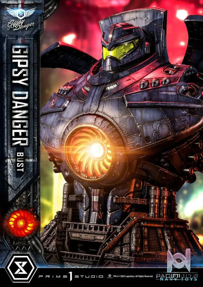 Prime 1 Studio – Life Size Bust Pacific Rim Gipsy Danger LSPACRIM-01 LSPACRIM-01DX (Licensed)