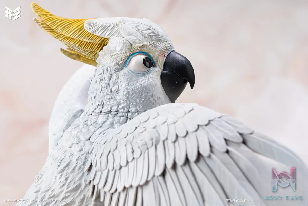 Xing Tou Yi He Studio – Jungle Catalog 003 Cacatua galerita Sulphur-crested Cockatoo Bromel (Licensed)