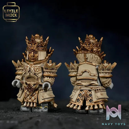 LEYILEBRICK Studio – Chess – Queen (Black & White) LYLST654 LYLST655