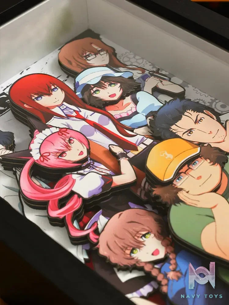 Yu Zhi Jiang Studio – Steins;Gate Multiple Characters 3D Decorative Painting Steins;Gate