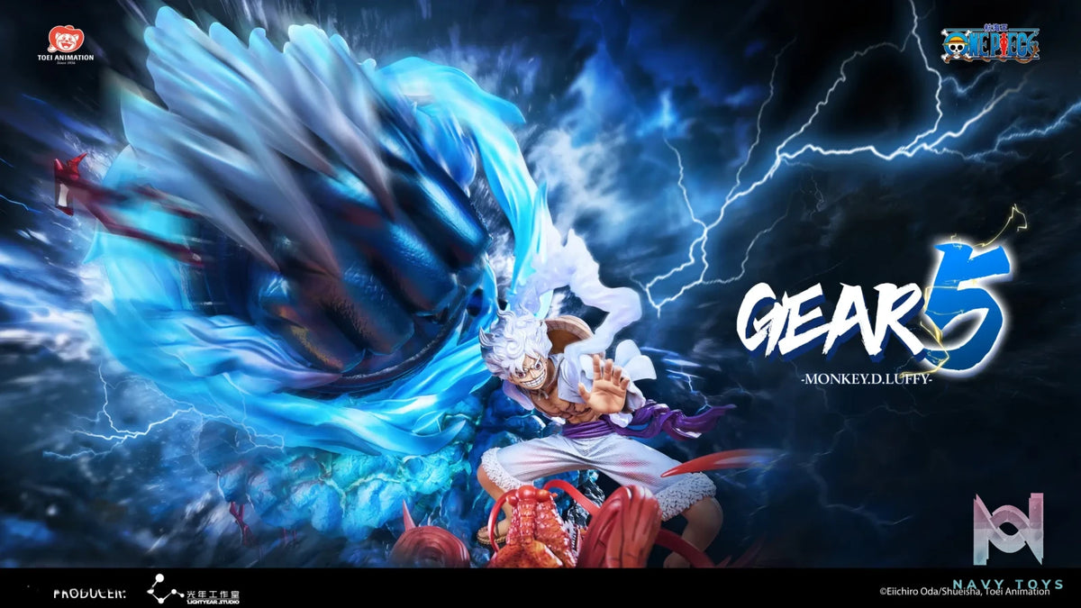 Light Year Studio – One Piece Gear 5 Luffy Statue (Licensed)