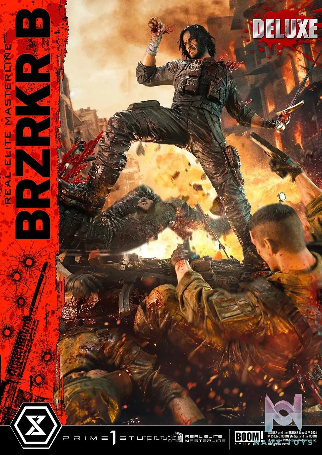 Prime 1 Studio – BRZRKR B 1/4 Statue REMBZK-01 REMBZK-01DX REMBZK-01DXS (Licensed)