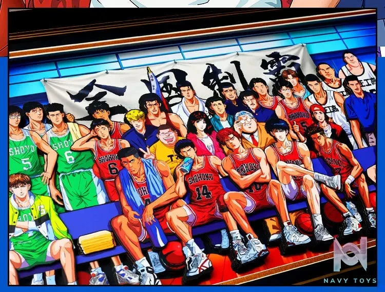 Yu Zhi Jiang Studio – Slam Dunk Multiple Characters Series #1 3D Decorative Painting Slam Dunk