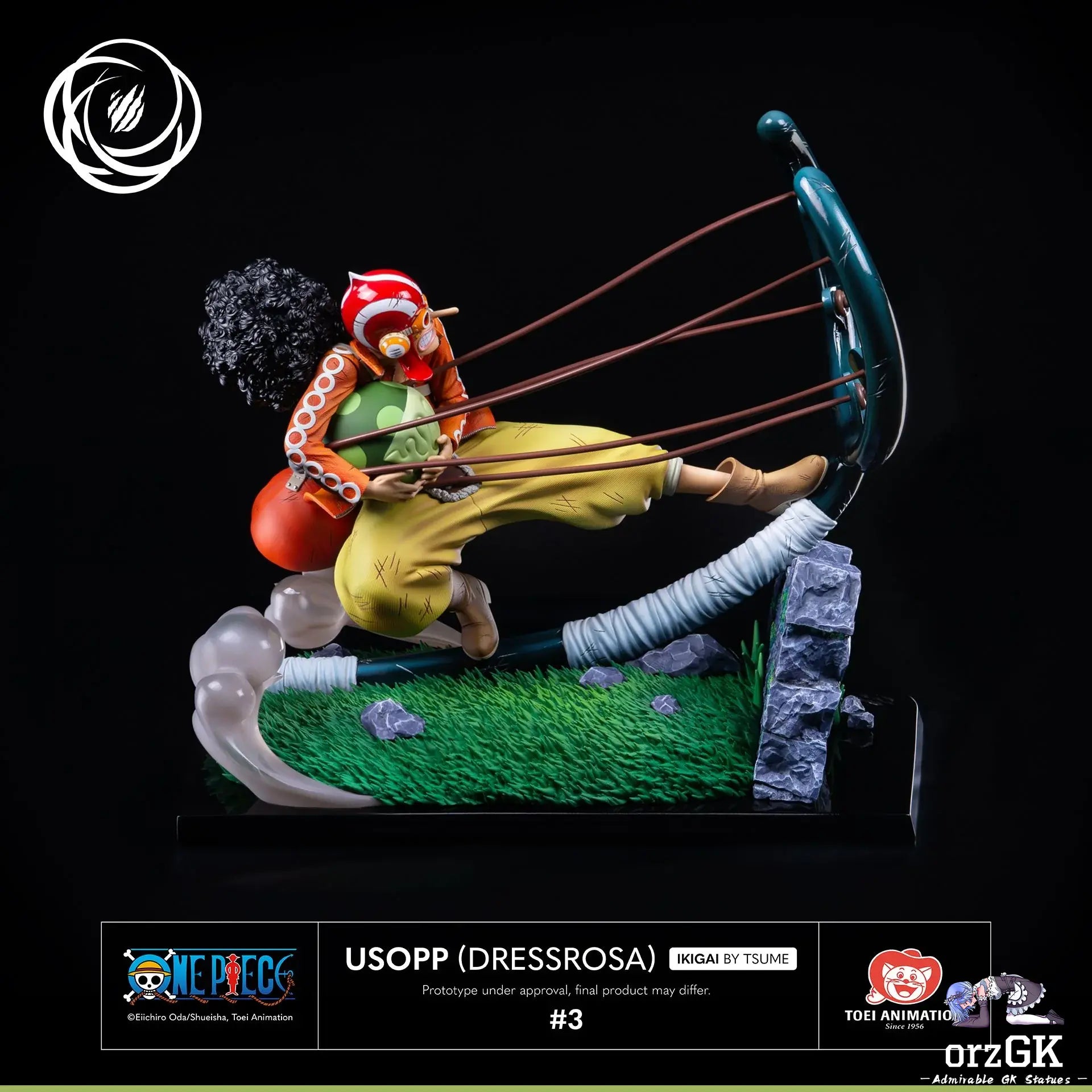 Tsume Studio - Usopp (Dressrosa) Ikigai 1/6 Scale Statue IKIGAI (Licensed) resin statue Navy Toys anime figure