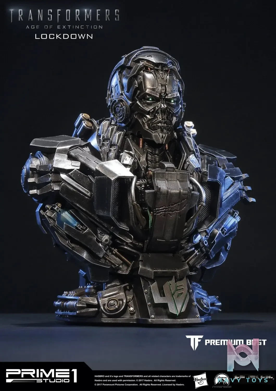 Prime 1 Studio – TF4 Lockdown Bust PBTFM-13 (Licensed)