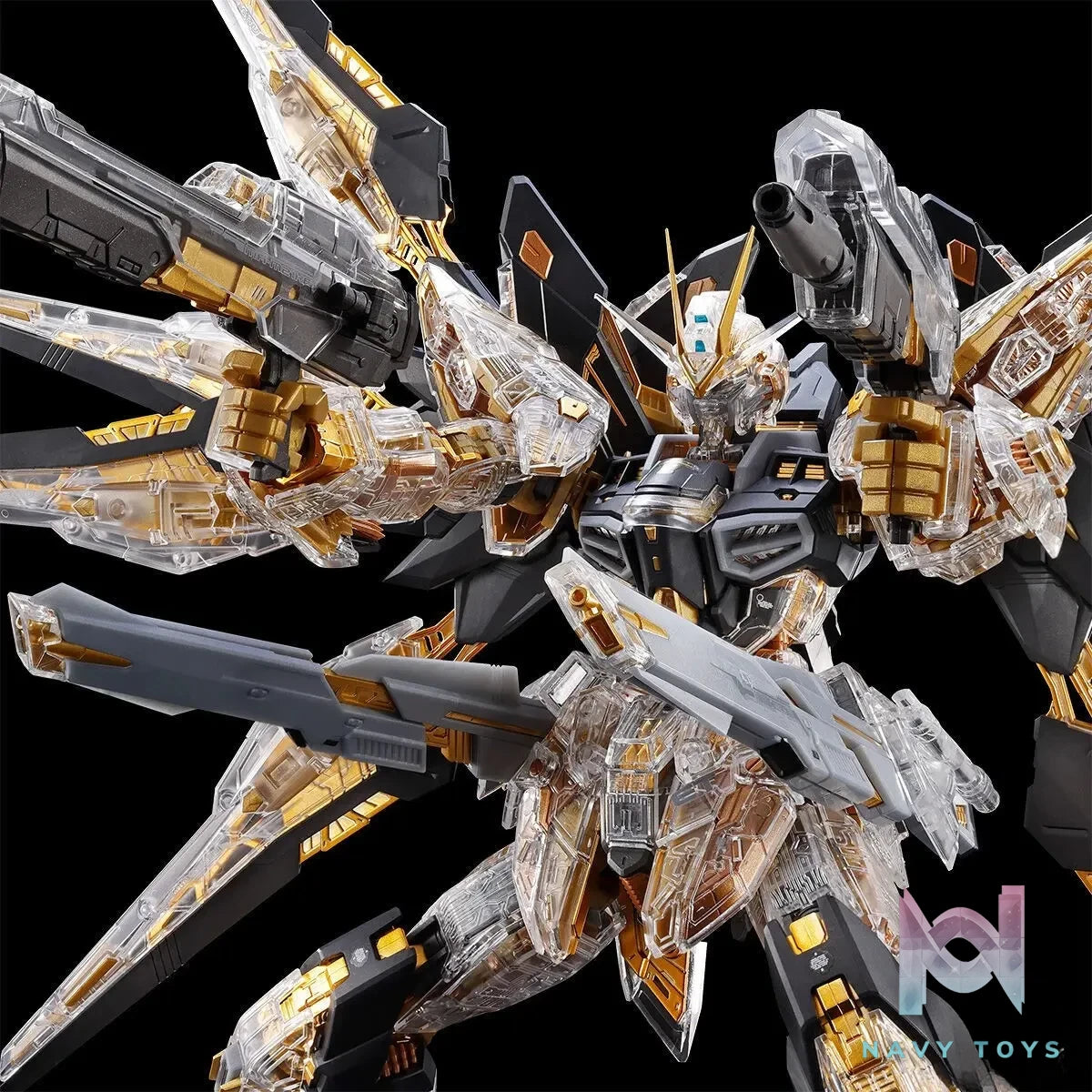 BANDAI SPIRITS – MGEX 1/100 Strike Freedom Gundam [Mechanical Clear] (Licensed)