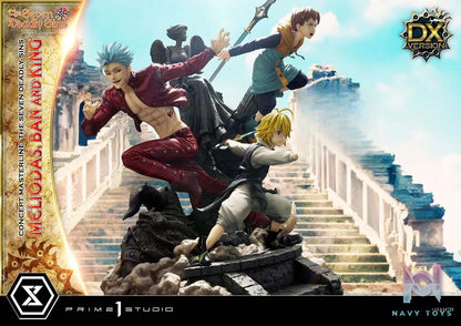 Prime 1 Studio – Concept Masterline The Seven Deadly Sins Meliodas, Ban and King CMNTZ-01 CMNTZ-01DXS (Licensed)