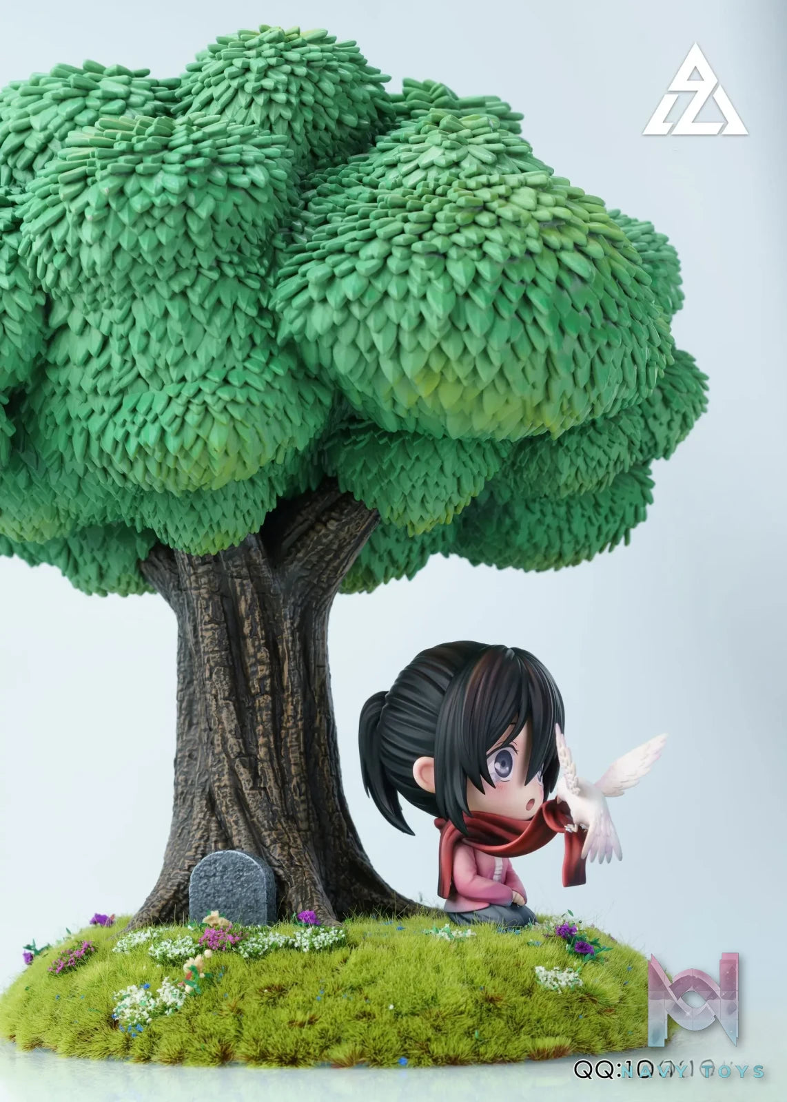 AZ Studio – Chibi Figure Mikasa Under the Tree Attack on Titan