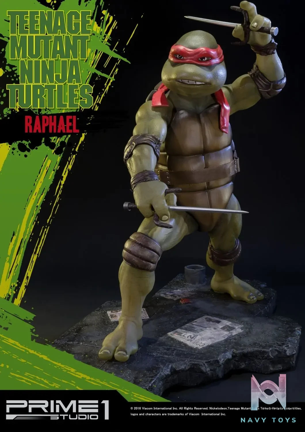 Prime 1 Studio – Museum Masterline Teenage Mutant Ninja Turtles Classic(1990) Raphael MMTMNT1990-01 (Licensed)