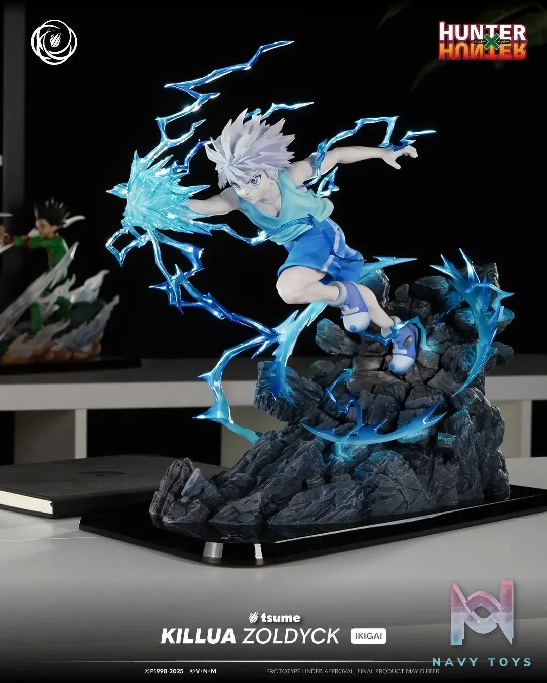 TSUME Studio - Hunter x Hunter KILLUA ZOLDYCK IKIGAI (Licensed) resin statue Navy Toys anime figure
