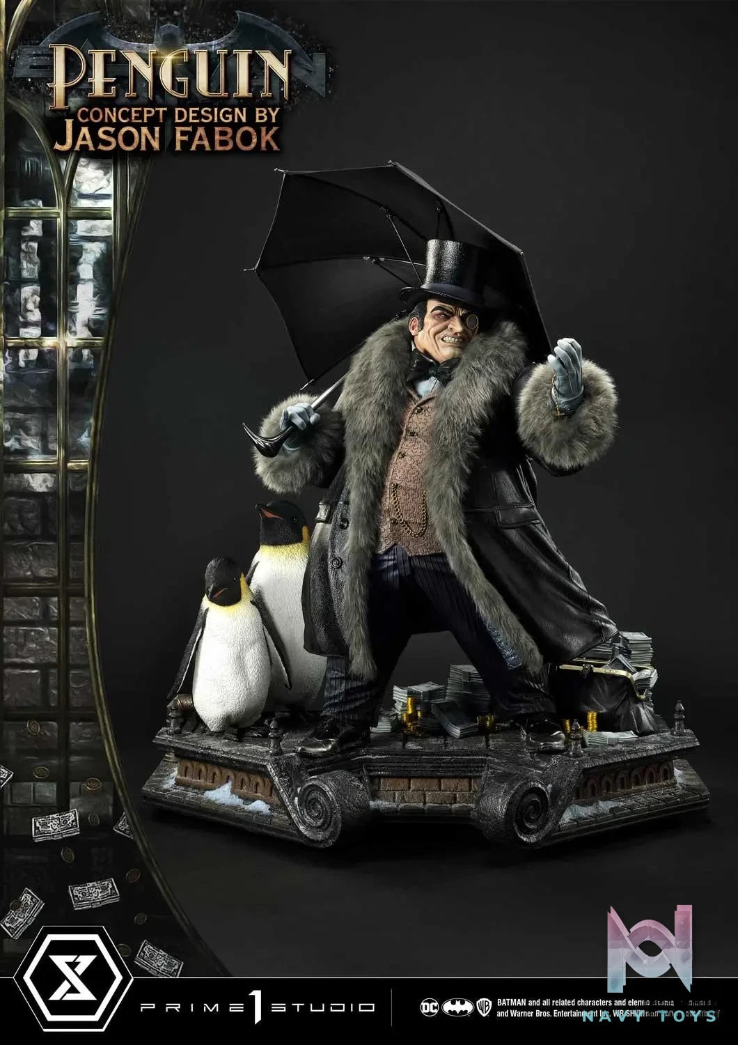 Prime 1 Studio – Museum Masterline Batman (Comics) Penguin (Concept Design By Jason Fabok) MMDC-56 MMDC-56DX MMDC-56DXS (Licensed)