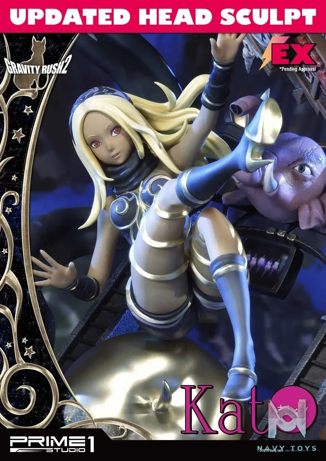 Prime 1 Studio – Concept Masterline Gravity Rush 2 Kat CMGR2-01 CMGR2-01EX (Licensed)