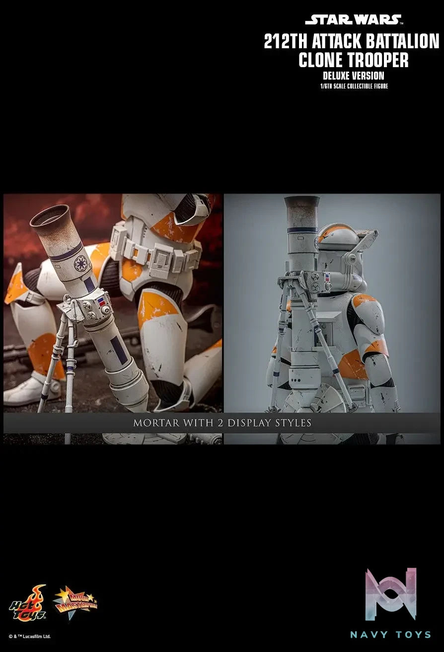 Hottoys – 1/6 Scale Star Wars 212th Attack Battalion Clone Trooper MMS851 MMS852 (Licensed)