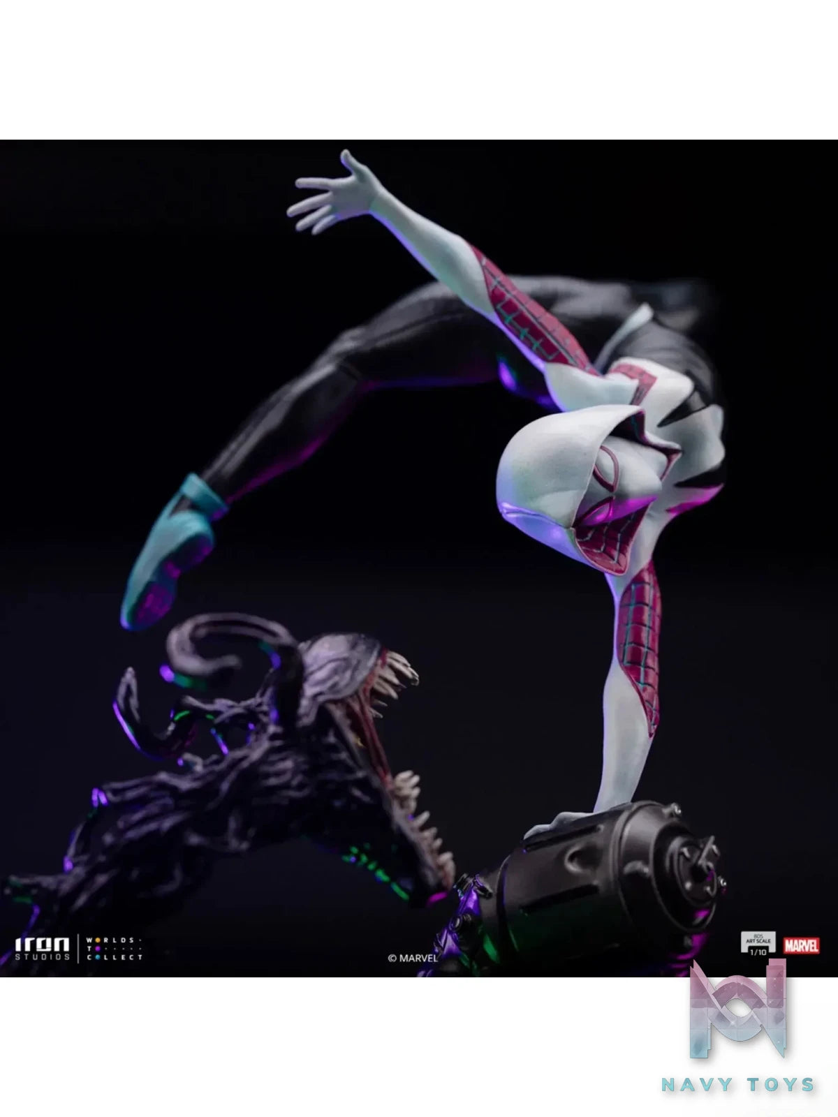 Iron Studio – Statue Ghost-Spider Spider-Man vs Villains Diorama Art Scale 1/10 (Licensed)