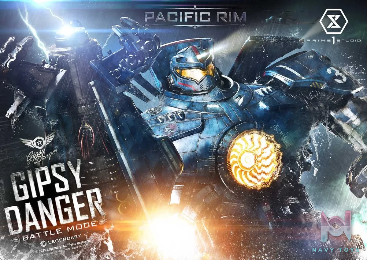 Prime 1 Studio – Life Size Bust Pacific Rim (Film) Gipsy Danger Battle Mode LSPACRIM-02 (Licensed)