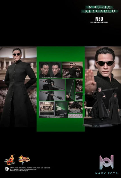 Hottoys – The Matrix Reloaded Neo 1/6th scale Collectible Figure MMS868 (Licensed)