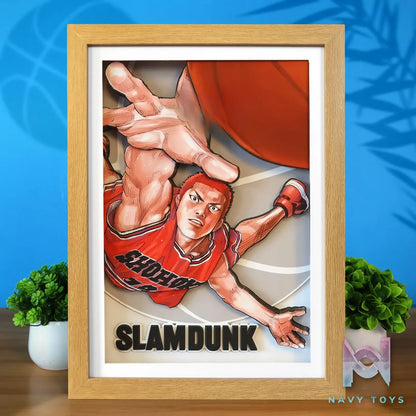 KALA HOME Studio – Hanamichi Sakuragi #02 3D Decorative Painting Slam Dunk