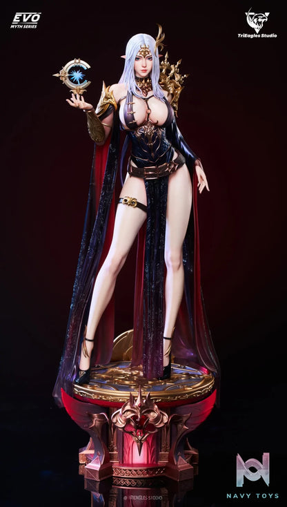 TriEagles Studio – EVO Myth Series Astral Dark Elf Ayla 1/4 Statue (Licensed)