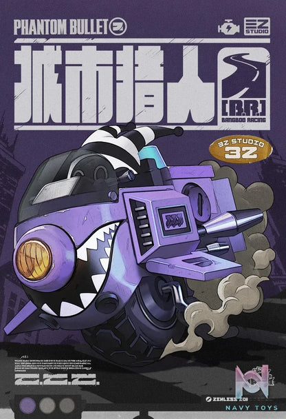 miHoYo – Zenless Zone Zero Speed Legend Series Bangboo: Phantom Bullet Ver. Collectible Action Model (Licensed)