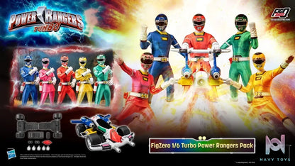 Threezero – Super Hero 1/6 Mighty Morphin Power Rangers Set 3Z08180W0 (Licensed)