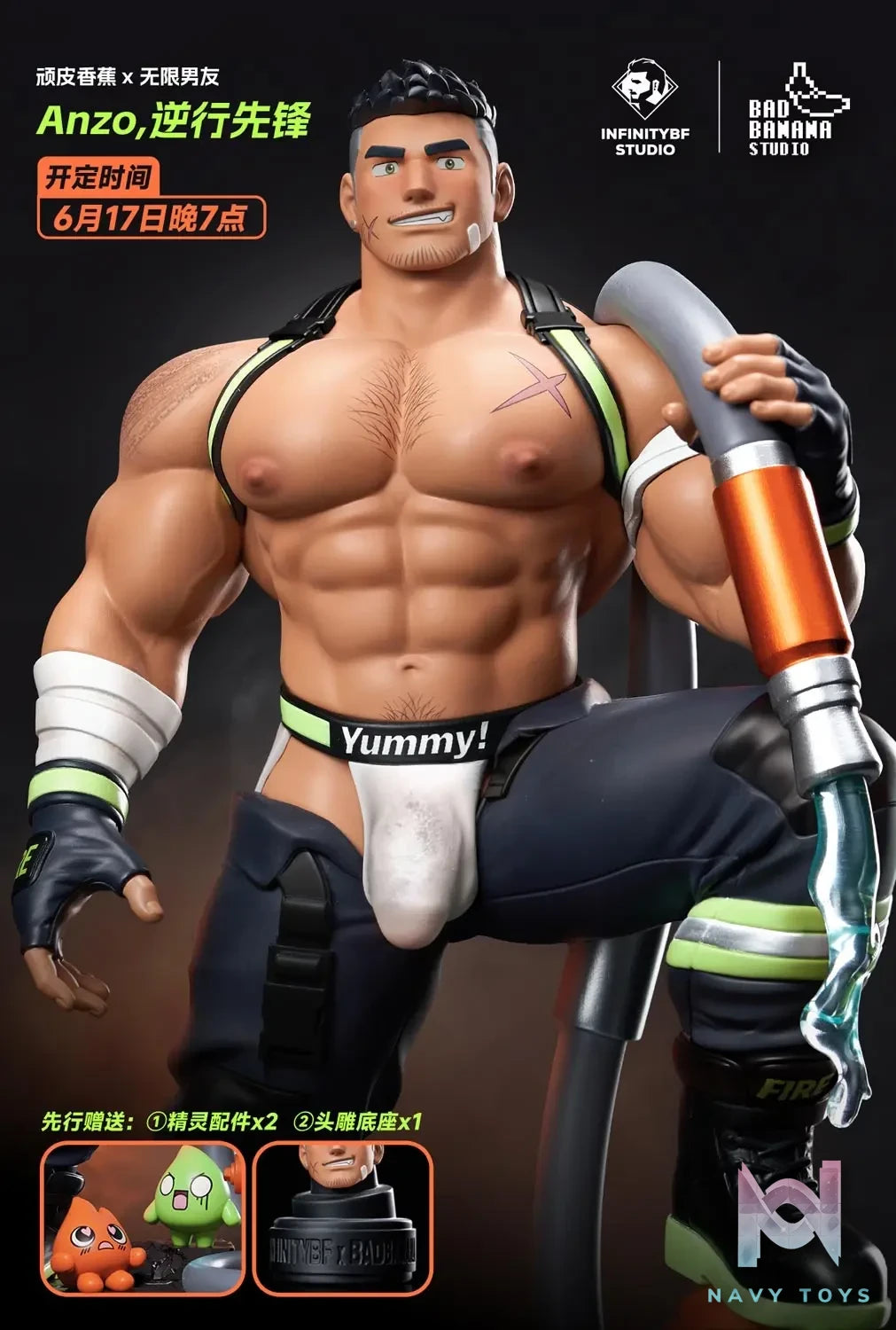 Infinity Boyfriend Studio & Bad Banana Studio – The Pioneer Firefighter Anzo (Licensed)