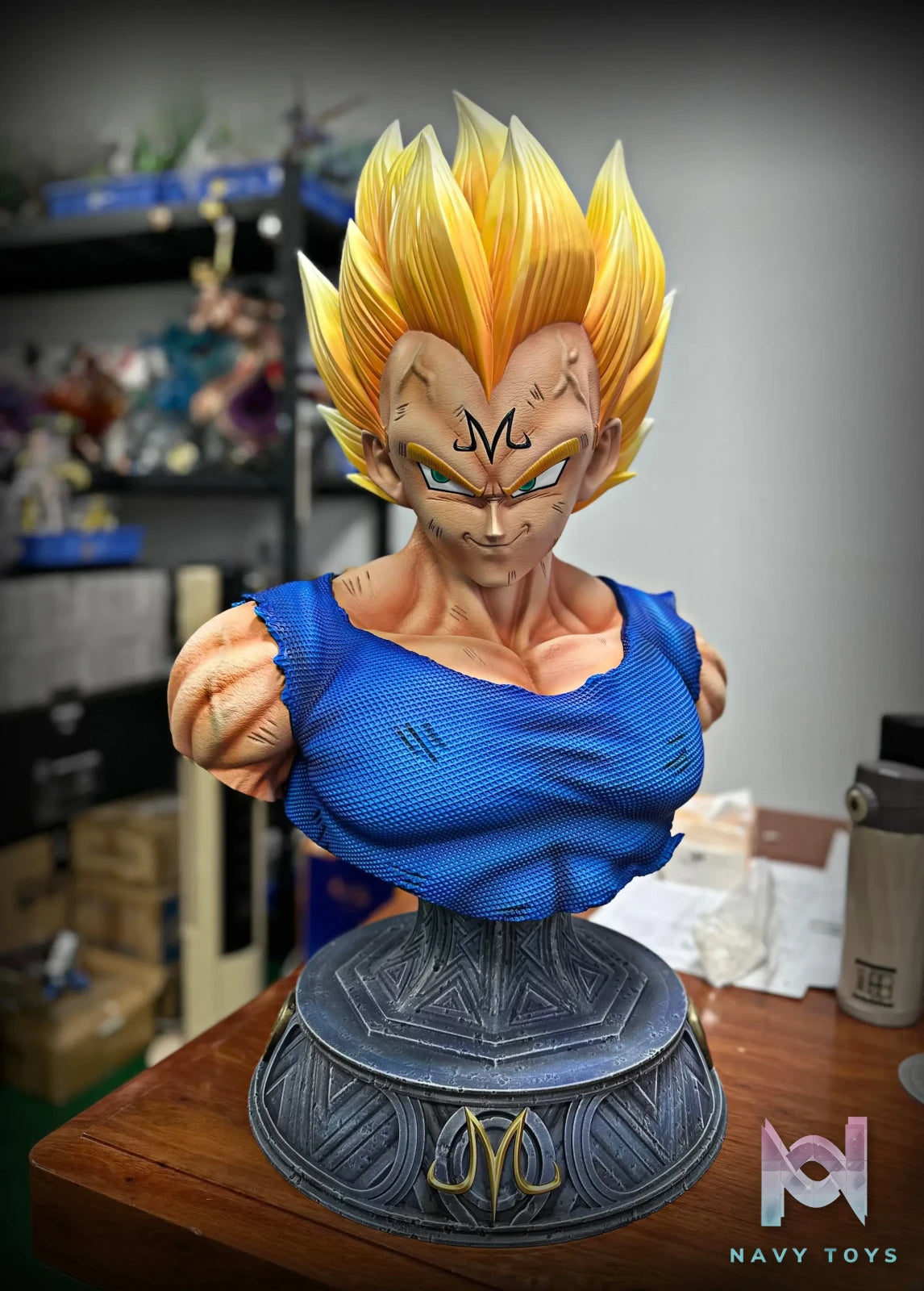Dim Studio – Dragon Ball Demonized Vegeta Bust