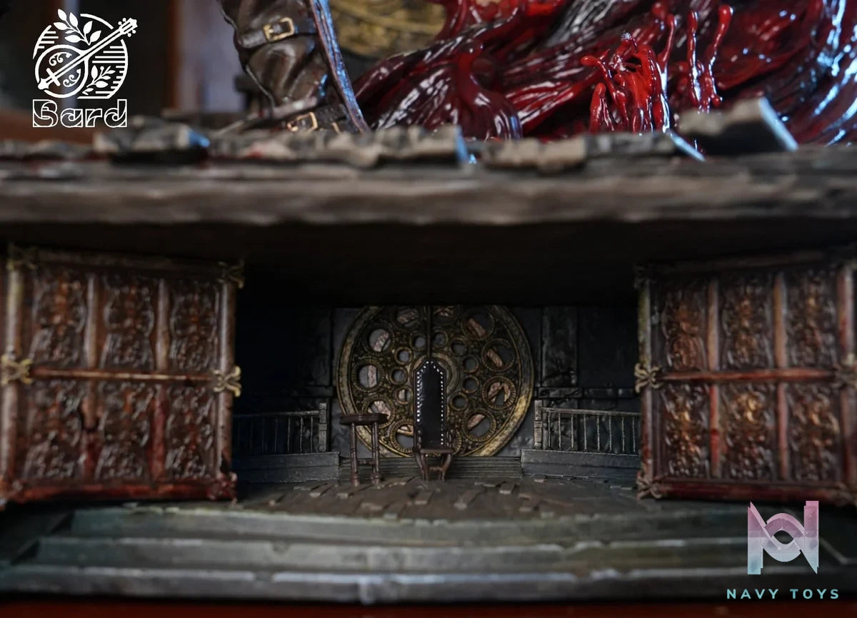 Lady Maria vs Hunter resin statue Bard studio anime figure
