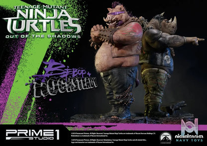Prime 1 Studio – Premium Masterline Teenage Mutant Ninja Turtles: Out of the Shadows (Film) Bebop & Rocksteady EX Set PMTMNT-EX01 (Licensed)