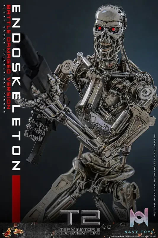 HOTTOYS – Movie Masterpiece DIECAST 1/6 Endoskeleton (Battle Damage) MMS840D77 (Licensed)