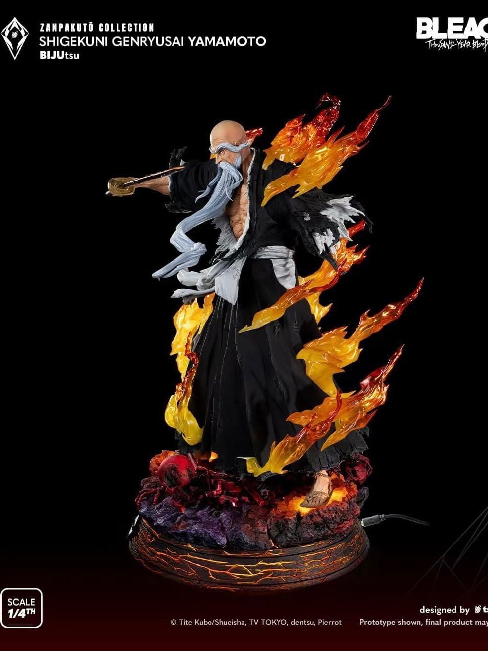 Genryusai Yamamoto - Bleach - Tsume Art resin statue Tsume Art Studio anime figure