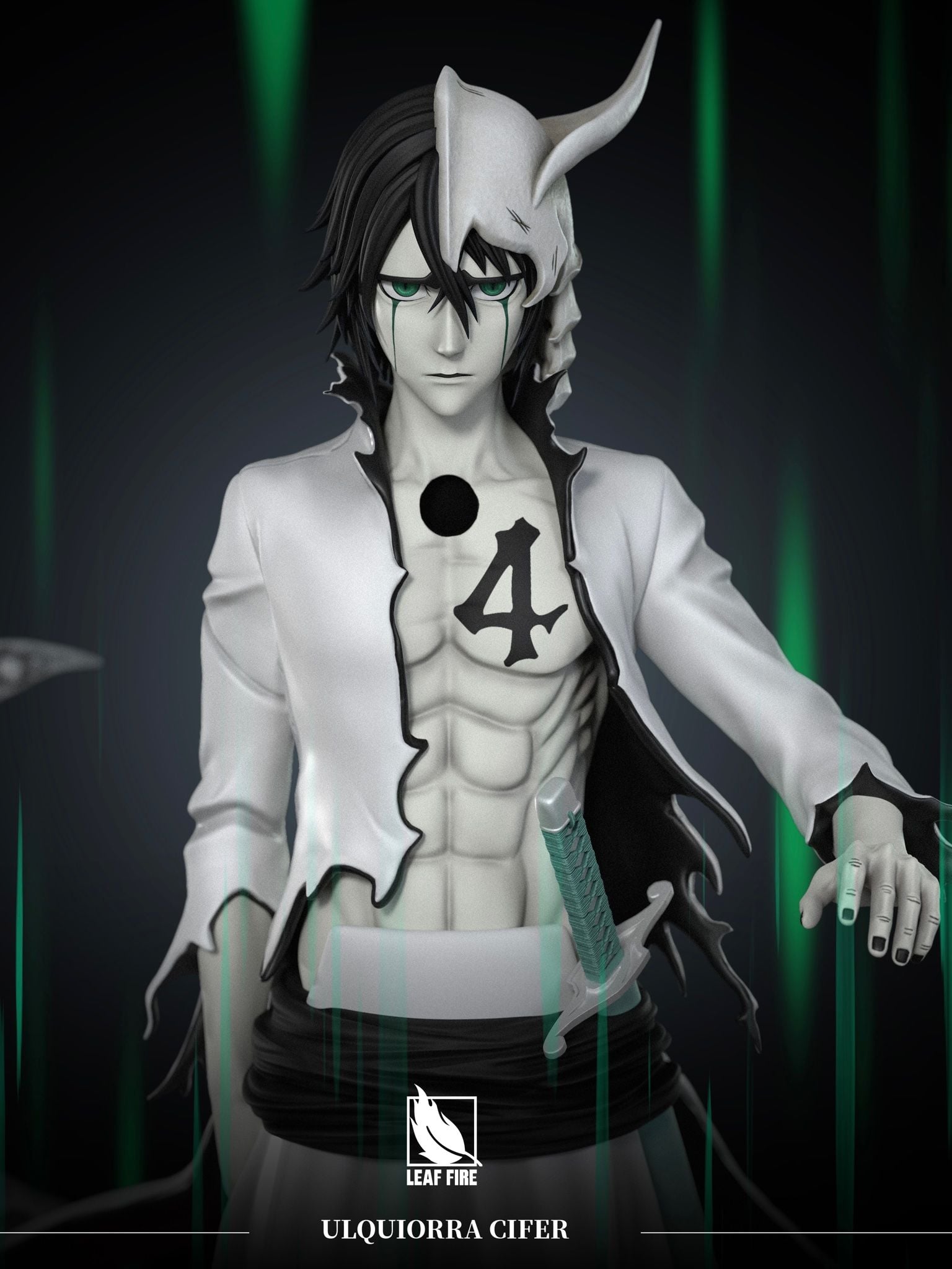 Ulqiorra Cifer - Bleach - Leaf Fire studio resin statue Leaf Fire Studio anime figure