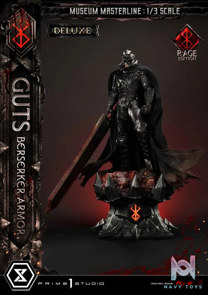 Prime 1 Studio – Museum Masterline Berserk Guts, Berserker Armor Rage Edition MMBR-03 MMBR-03DX MMBR-03DXS (Licensed)