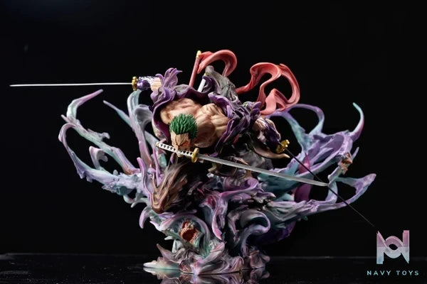 TK Studio - One Piece Sprint Roronoa Zoro resin statue Navy Toys anime figure