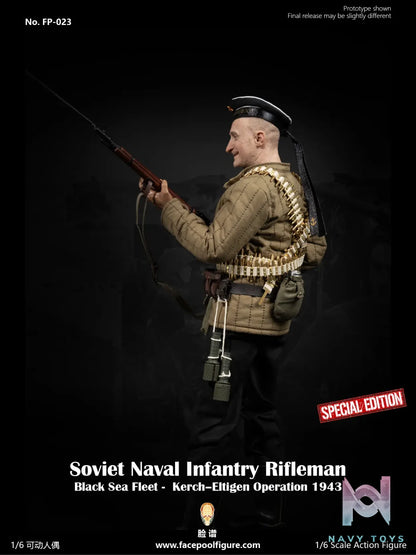 Facepoolfigure – 1/6 Action Figure Soviet Naval Infantry Rifleman Black Sea Fleet FP023A & FP023B (Licensed)