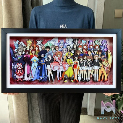 KALA HOME Studio – Cardcaptor Sakura Multiple Characters #03 3D Decorative Painting Cardcaptor Sakura