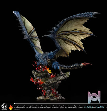 S6 Studio – Monster Hunter Series Silver Rathalos & Azure Rathalos