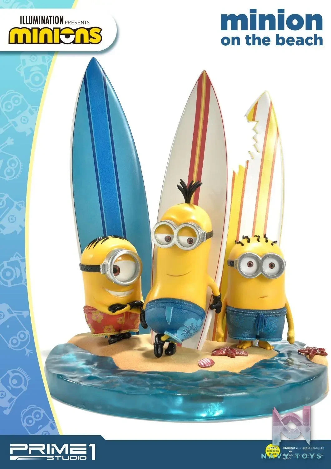 Prime 1 Studio – Prime Collectible Figures Minion On The Beach PCFMINI-01(Licensed)