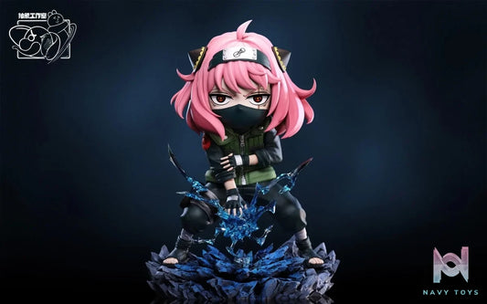 Chou Xiang Studio - SPY×FAMILY Anya Cos Kakashi resin statue Navy Toys anime figure