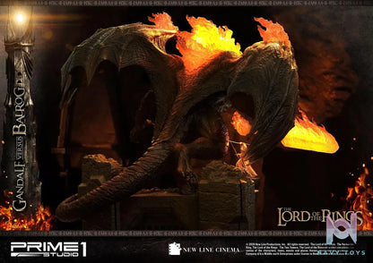 Prime 1 Studio – Premium Masterline The Lord of the Rings (Film) Gandalf Versus Balrog PMLOTR-02 PMLOTR-02EX (Licensed)