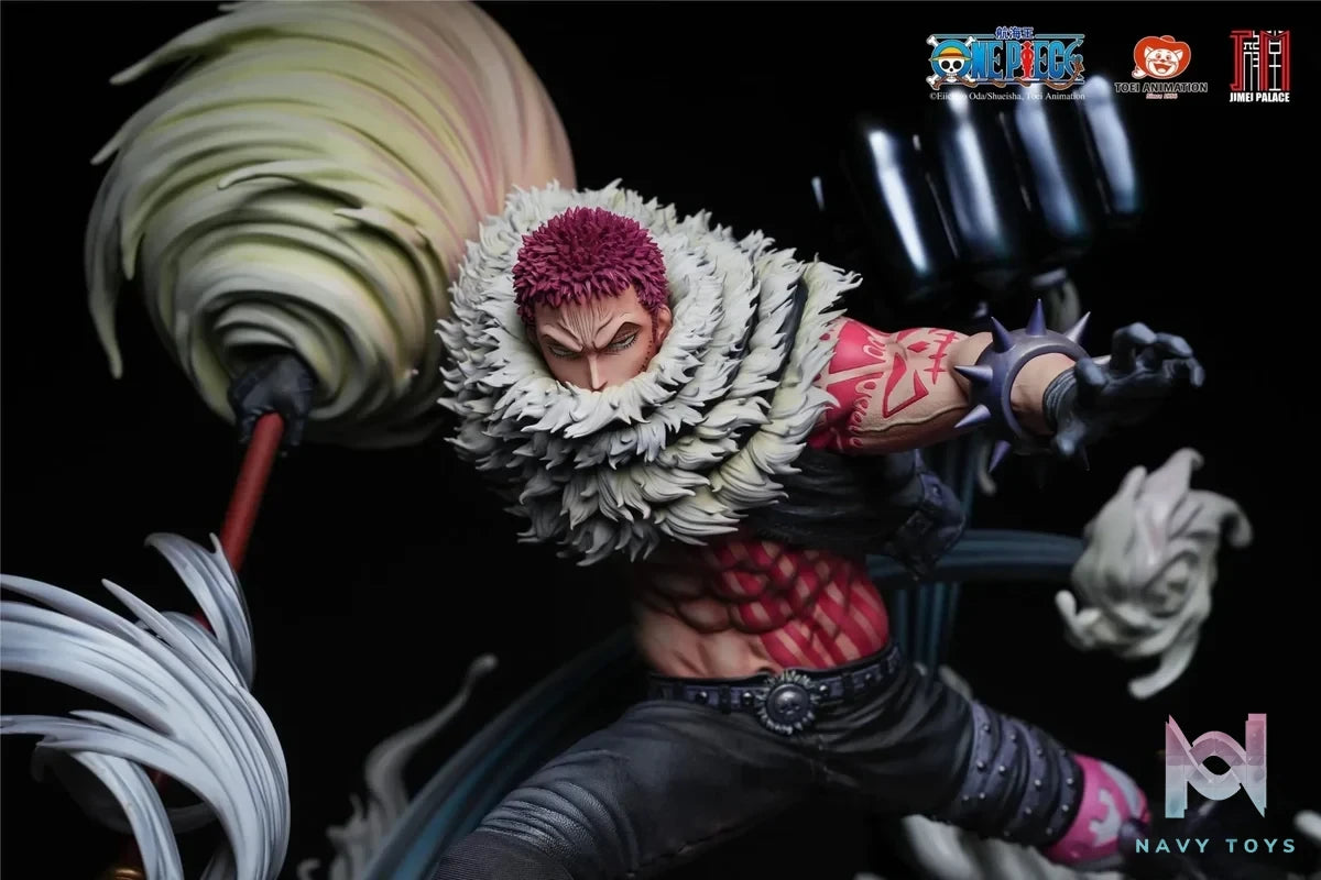 JIMEI PALACE Studio - One Piece Katakuri (Licensed) resin statue Navy Toys anime figure