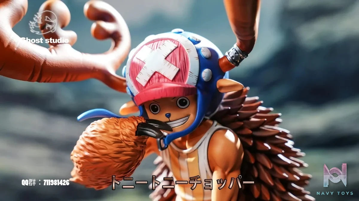 Ghost Studio - One Piece Chopper 1 resin statue Navy Toys anime figure
