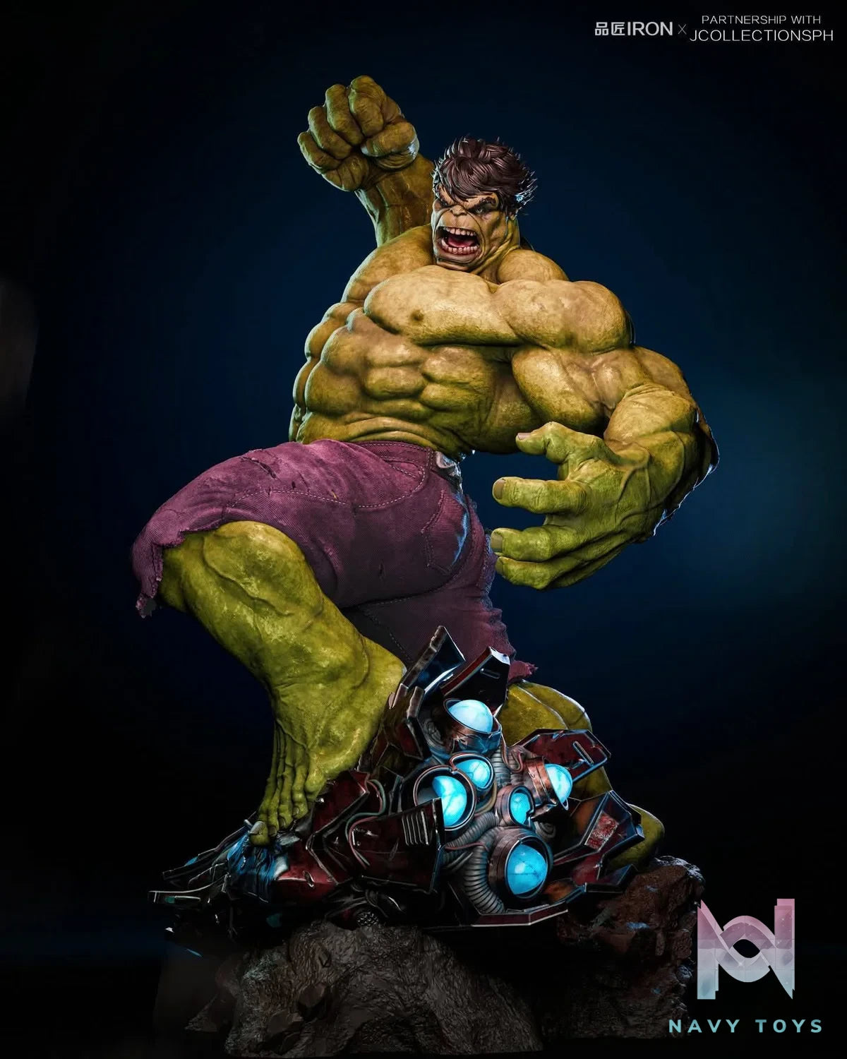 Hulk resin statue Iron Studio x JCOLLECTIONSPH Studio anime figure