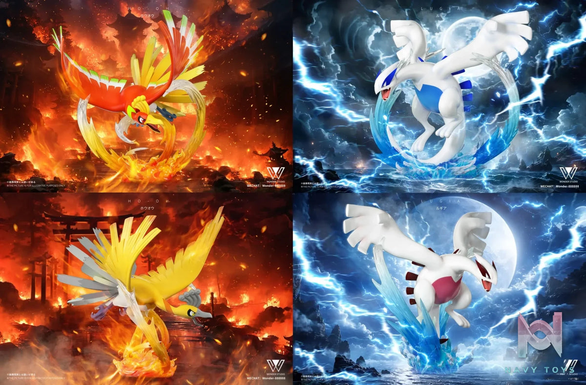 Wonder Studio – Pokémon Lugia＆Ho-Oh