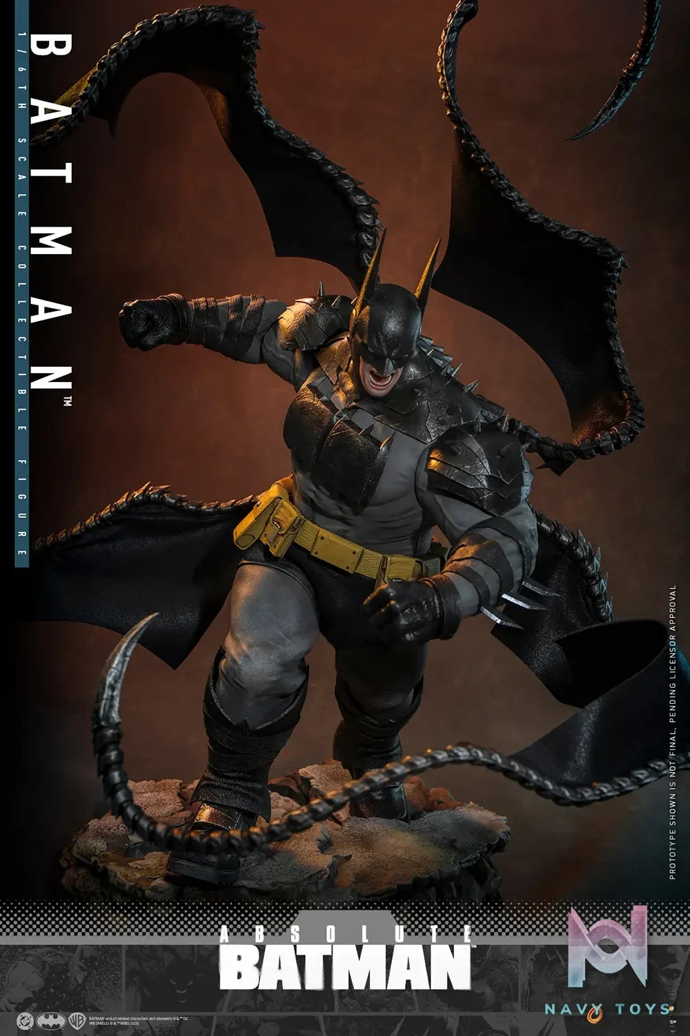 Hottoys – Absolute Batman Batman 1/6th scale Collectible Figure CMS030 (Licensed)