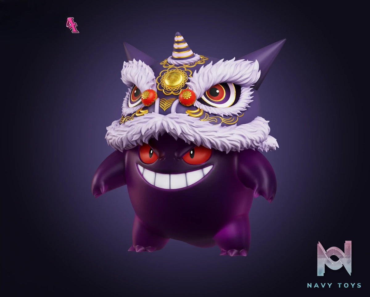 WAWA Studio – Gengar Lion Dance Pokémon