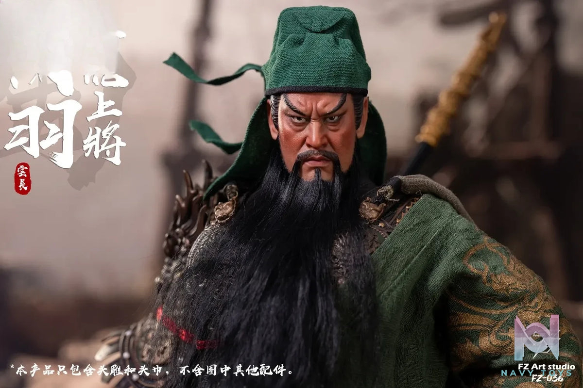 FZ Art Studio – Guan Yu Head Sculpt Accessory Pack FZ036 (Licensed)