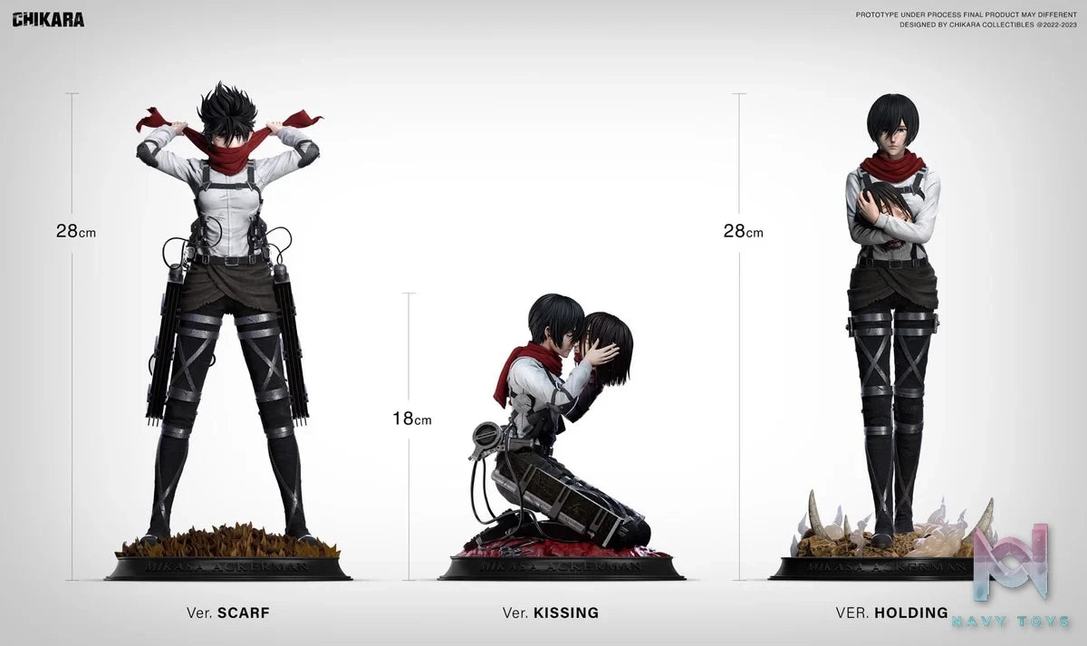 Mikasa Ackerman - Attack On Titan - Chikara Studio resin statue Chikara Studio anime figure